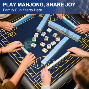 <span class=keywords><strong>Tapis</strong></span> de Mahjong personnalisé 32,5x32,5 pouces en néoprène caoutchouc, réduction du bruit, antidérapant, pour jeux de société Mahjong et <span class=keywords><strong>Poker</strong></span> - Product Image 2