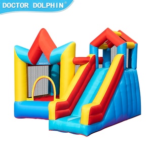 Nhà Nảy Ngôi Sao Trong Lâu Đài Nhà Máy Có Cầu Trượt Nhảy Biệt Thự Bouncy Bơm Hơi Để Bán - Product Image 1