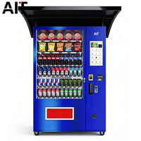 Distributeur automatique intelligent de snacks et de boissons avec système Nayax pour les magasins de loisirs et les salles de sport