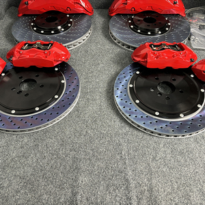 Pinzas de Freno HSL Aptas para Superdeportivos, Rojas, de 6 Pistones, con Discos de Ventilación Completamente Perforados para <span class=keywords><strong>Koenigsegg</strong></span> <span class=keywords><strong>Jesko</strong></span>, Gemera, Sadair, Spear, CC850 - Product Image 5