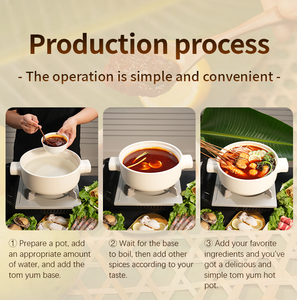 Délicieuse saveur aigre et épicée Hotpot assaisonnement Tom Yum <span class=keywords><strong>Goong</strong></span> soupe saveur Sauce Tom Yum pâte - Product Image 3