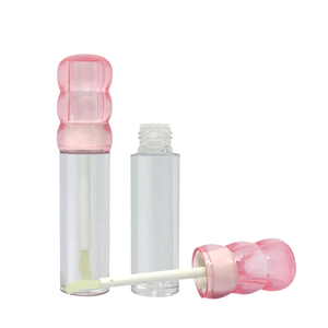 Bao bì son môi dạng lỏng trong suốt với đầu cọ có vân màu hồng, có thể nạp lại, dành cho nhãn hiệu riêng - Product Image 2