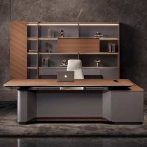 Scrivania <span class=keywords><strong>regolabile</strong></span> <span class=keywords><strong>in</strong></span> <span class=keywords><strong>altezza</strong></span> Ceo tavolo da ufficio e sedia Set a forma di l elettrico <span class=keywords><strong>in</strong></span> piedi scrivania Executive mobili da ufficio Design moderno - Product Image 2