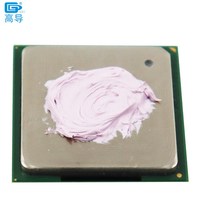 2 buah berat bersih 30 gram GD750 merah plester pasta lemak konduktif termal senyawa peredam panas untuk CPU LED GPU kemasan kaleng