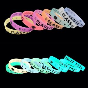 Class of 2026 Silicone Wristbands Graduation <b>Bracelets</b> Celebrating Congrats Grad <b>Bracelet</b> for Teacher Students Party Supplies - Product Image 3