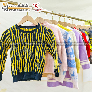 เสื้อสเวตเตอร์ถักมือ<span class=keywords><strong>สอง</strong></span>คุณภาพพรีเมียม KingAAA แบบหวานๆ แต่งระบาย อุ่นสบาย คอกลม เสื้อกันหนาวเด็ก<span class=keywords><strong>มือ</strong></span><span class=keywords><strong>สอง</strong></span> ชุดลำลองประจำวัน เสื้อผ้า<span class=keywords><strong>มือ</strong></span><span class=keywords><strong>สอง</strong></span> - Product Image 6