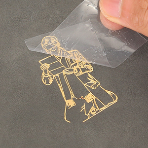 Sáng Bạc Hoa Hồng Vàng Màu Vàng Lá Đồng Nickel Nhãn 3D Logo Chữ Chuyển Nhãn Xe Nhãn Dán Tùy Chỉnh Kim Loại Dán - Product Image 2