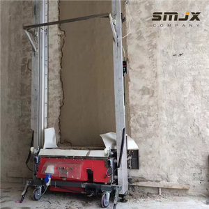 Rendering Machines Cement Wall Erasing Robot