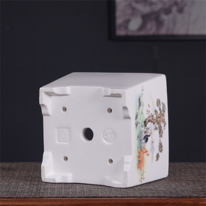 Livraison <span class=keywords><strong>gratuite</strong></span> du fabricant chinois Bonsai Pot carré en céramique rond <span class=keywords><strong>pour</strong></span> <span class=keywords><strong>application</strong></span> de sol de jardin - Product Image 2