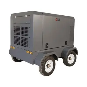 New Products Air-Compressor AC Power Electric Mobile Portable Screw Air Compressor For Mining Equipment