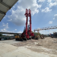 Machine de forage rotative SANY SR235 d'occasion, équipement de pieutage de fondations pour la construction