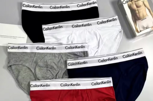 Boxers mi-hauts en coton pour hommes avec bordure blanche et logo N8, en tissu tricoté, sous-vêtements à taille positionnée, lot de <span class=keywords><strong>3</strong></span> - Product Image 6