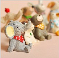 TGYW Zakka Mini figurines d'animaux en résine au design moderne, pour l'aménagement de supermarchés, collection 'Regardant vers les étoiles'