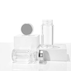 Botella Vacía de 60 ml para Envasado de Suplementos Vitamínicos, Cápsulas, Pastillas, Tabletas, Polvo, Gomitas, Hierbas, Nutrición, Aceite de Pescado, con Tapa - Product Image 5