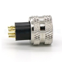 Haute qualité Personnalisé Câble IP67 68 Moulé Étanche M12 connecteur 4pin Femelle pour capteur