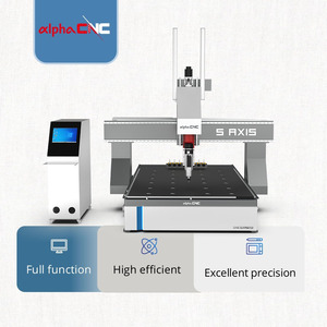 Router CNC a 5 Assi di Alta Qualità e Precisione per Lavorazione del Legno, Acrilico, PVC e Schiuma, per Scultura e Falegnameria - Product Image 2