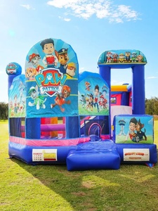 Maison de rebond pour enfants commerciaux château de saut videur toboggan gonflable videur gonflable château gonflable - Product Image 3