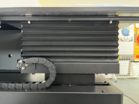 Printer Stiker UV DTF A3 Desktop UV Flatbed Printer Kepala DX7 dengan Penjepit Silinder untuk Casing Ponsel Silinder