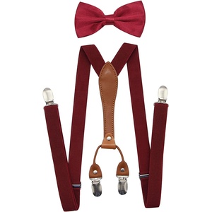 Cravates Pour Hommes À La Mode De Mariage Élastique Bande <span class=keywords><strong>X</strong></span> Bretelle Noeud Papillon Cravate et <span class=keywords><strong>Porte</strong></span>-jarretelles - Product Image 5