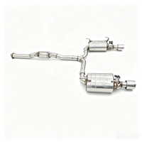 Système d'échappement Valvetronic haute performance pour S2000 AP1/AP2 2.0/2.2 en acier inoxydable 304 poli miroir 1.5mm/1.2mm