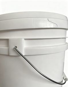 Vente en gros d'usine, baril d'eau en plastique de qualité alimentaire PP de la marque Mingwei, <span class=keywords><strong>5</strong></span> gallons/20 L, avec poignée et couvercle, couleur personnalisée, logo, finition brillante - Product Image 3