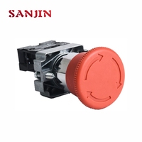 Bouton d'arrêt d'urgence pour ascenseur Schneider ZB2-BE101C ZB2-BE102C
