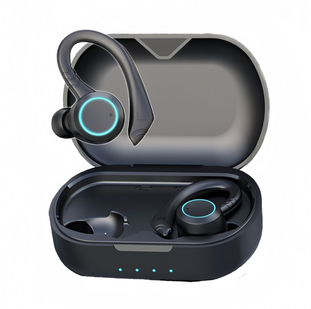 Customized IPX7 Waterproof TWS Wireless Earbuds 5.3 Bluetooth Touch Control Earphones Hi-Fi Bass Sports Design in Ear Headphones