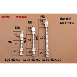 Accesorios para Brazo Robótico Neumático Industrial PJYS, Soporte de Ventosa de Vacío, Base de Hardware No Giratoria para Entrada de Aire Lateral - Product Image 4