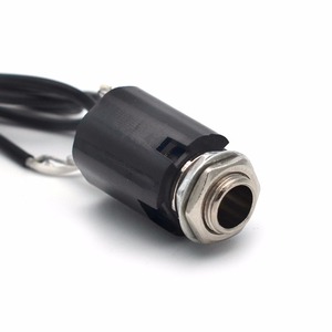 Soket Jack Endpin Stereo, Pickup Piezo gitar akustik, colokan 3.5mm dan <span class=keywords><strong>Output</strong></span> 6.35mm - Product Image 2
