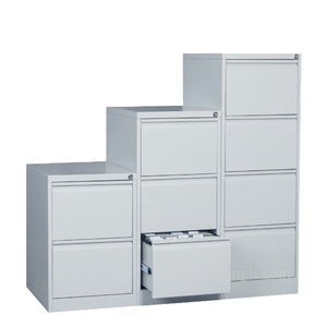 Stahl Akten schrank Schubladen box A4 Aktenordner Office Storage Akten schrank mit Zentral schloss