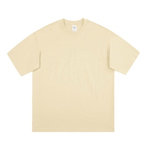 T-shirt unisexe en coton peigné 190 g/m², 100 % coton, uni, noir, blanc, basique, personnalisable avec logo OEM, t-shirt en coton sur mesure - Product Image 4