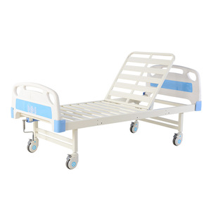 Cama de enfermería manual Yuebang 190x90x47cm con manivela simple, cama médica para el hogar para ancianos y pacientes - Product Image 2