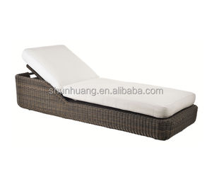 تصميم جديد في الهواء الطلق الخوص شاطئ البحر كرسي استرخاء الحديقة الروطان الشمس كرسي - Product Image 1