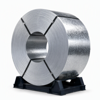 Bobine d'acier au carbone non allié conforme aux normes ASTM/JIS, épaisseur 0,8-25 mm, traitée par procédé Skin-Pass, services de soudage/pliage/découpe/poinçonnage