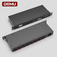 PDU de Rack 1U con Control Remoto, 8 Salidas C13 con Bloqueo de 16A, Encendido/Apagado Individual, Entrada C20