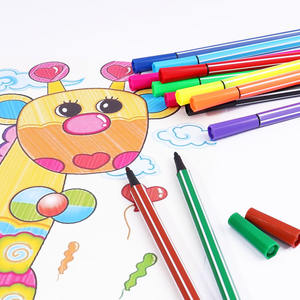 Bolígrafos de colores de acuarela de tinta no tóxica de secado rápido Foska con punta de 1mm para niños adolescentes o cualquier persona con paquete de tubo de tambor transparente - Product Image 3