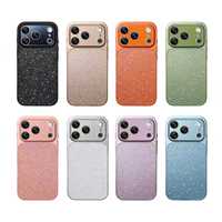 Coque de téléphone à paillettes avec grande fenêtre, design 2 en 1, antichoc pour iPhone 18 Pro