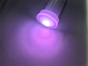 Boîtier PC Milky Mini LED <span class=keywords><strong>pour</strong></span> éclairage de <span class=keywords><strong>piscine</strong></span> 12V AC RGB Couleur IP68 Lumière sous-marine avec <span class=keywords><strong>joint</strong></span> en résine époxy - Product Image 1