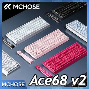 MCHOSE ACE 68 V2 Magnetic <strong>Switch</strong> Gaming Keyboard 8K Polling Rate Hall Effect Rapid Trigger 0.1mm Gasket Mount RGB Wired/Wireless - Product Image 6