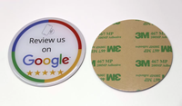 Carte de visite et de membre Google Smart RFID NFC 13,56 MHz en PVC sans contact avec code QR programmable