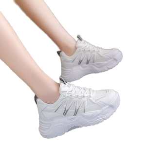 Nuevos Zapatos Casuales <span class=keywords><strong>Deportivos</strong></span> <span class=keywords><strong>de</strong></span> <span class=keywords><strong>Mujer</strong></span> para Correr Transpirables y Antideslizantes con Cordones Planos para Otoño - Product Image 2