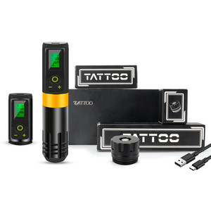 Máquina de Tatuaje Rotativa Inalámbrica Recargable de 2000 mAh con Doble Batería, Pluma de Tatuaje Profesional para Uso Artístico Corporal - Product Image 3