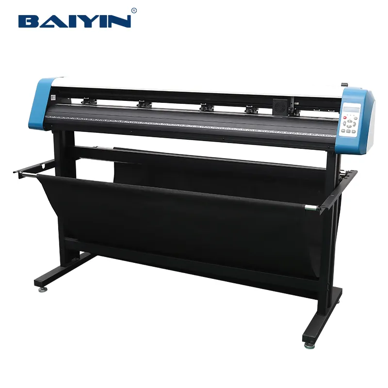 Baiyin Plotter de corte de vinilo Digital de 53 pulgadas, máquina de corte de plotter adhesivo con controlador de Motor paso a paso, máquina eficiente
