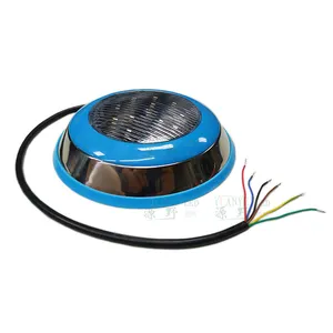 china wholesale price waterproof submersible rgb chargeable colorful dc24v Led swimming pool lights