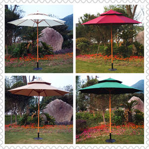 Оптовая продажа, солнечная энергия, светодиодный свет, уличный зонт для патио, зонт для сада, консольный зонт, большой размер для бара - Product Image 5