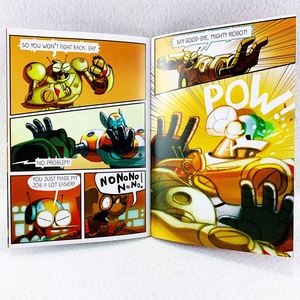Ricky ricotta robot hùng mạnh Dav Pilkey đầy đủ màu sắc cuốn sách viễn tưởng cầu trẻ em - Product Image 4