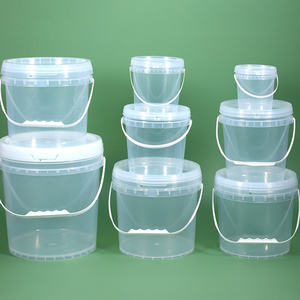 Toptan 5 galon/gal 10 18 20l ağır büyük boy 20 litre plastik kova kova kapaklı - Product Image 2