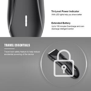 Recortadora de Vello <span class=keywords><strong>Corporal</strong></span> HAIRSCAPE Balls 5700 Tipo C USB para Hombre, <span class=keywords><strong>Afeitadora</strong></span> Eléctrica con Protector de 0 mm, Resistente al Agua, para Zonas Íntimas - Product Image 6