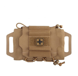 Kit de Primeros Auxilios Táctico de Emergencia DFS0815, Bolsa MOLLE de Despliegue Rápido, IFAK, para Campismo, Supervivencia, Caza, Paquete Médico Resistente - Product Image 3