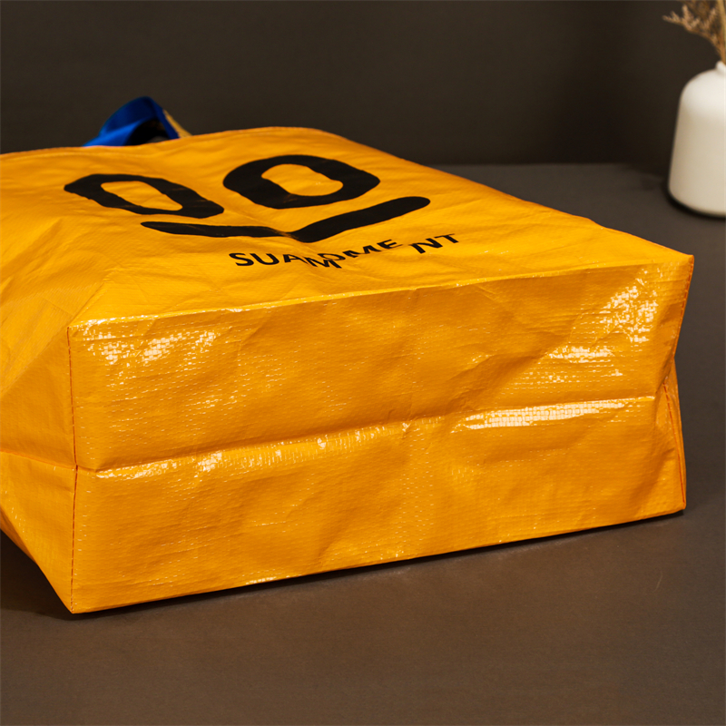 Colorful printing your own logo design tote polypropylene woven pp bag extra large